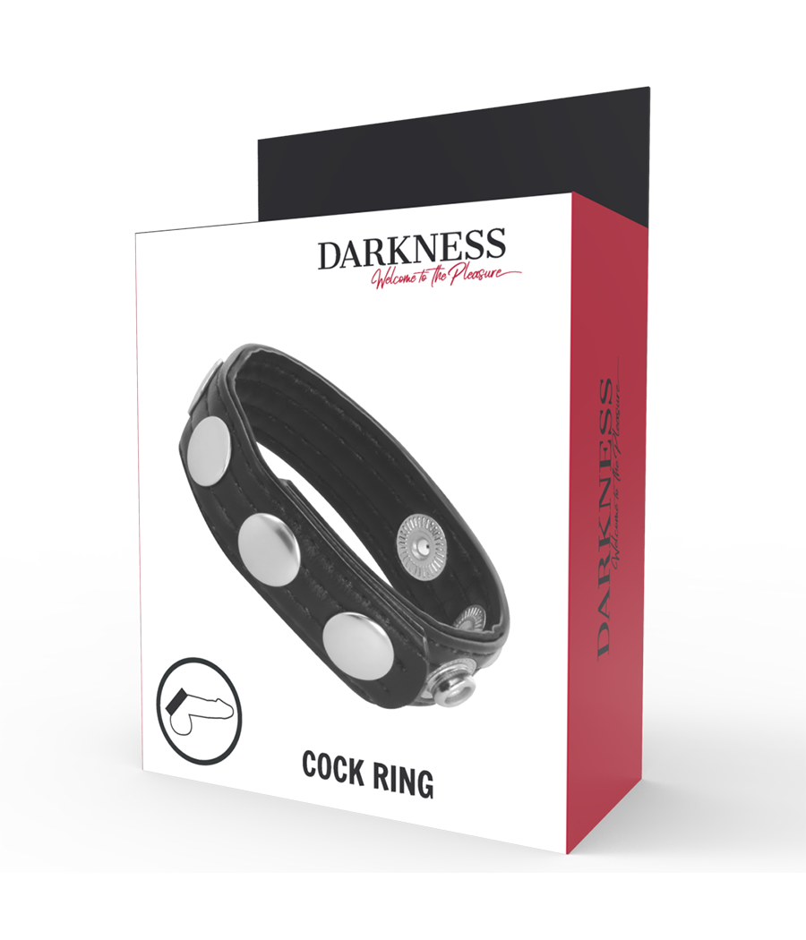 DARKNESS - ANELLO DI EREZIONE IN PELLE