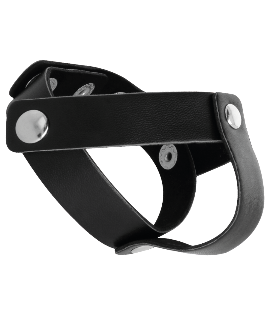 DARKNESS - ANELLO IN PELLE PER PENE E TESTICOLI