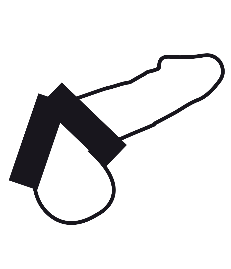 DARKNESS - DOPPIO ANELLO PER PENE FLESSIBILE