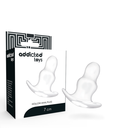ADDICTED TOYS - DILATADOR ANAL PEQUEÑO 7 CM - TRANSPARENTE