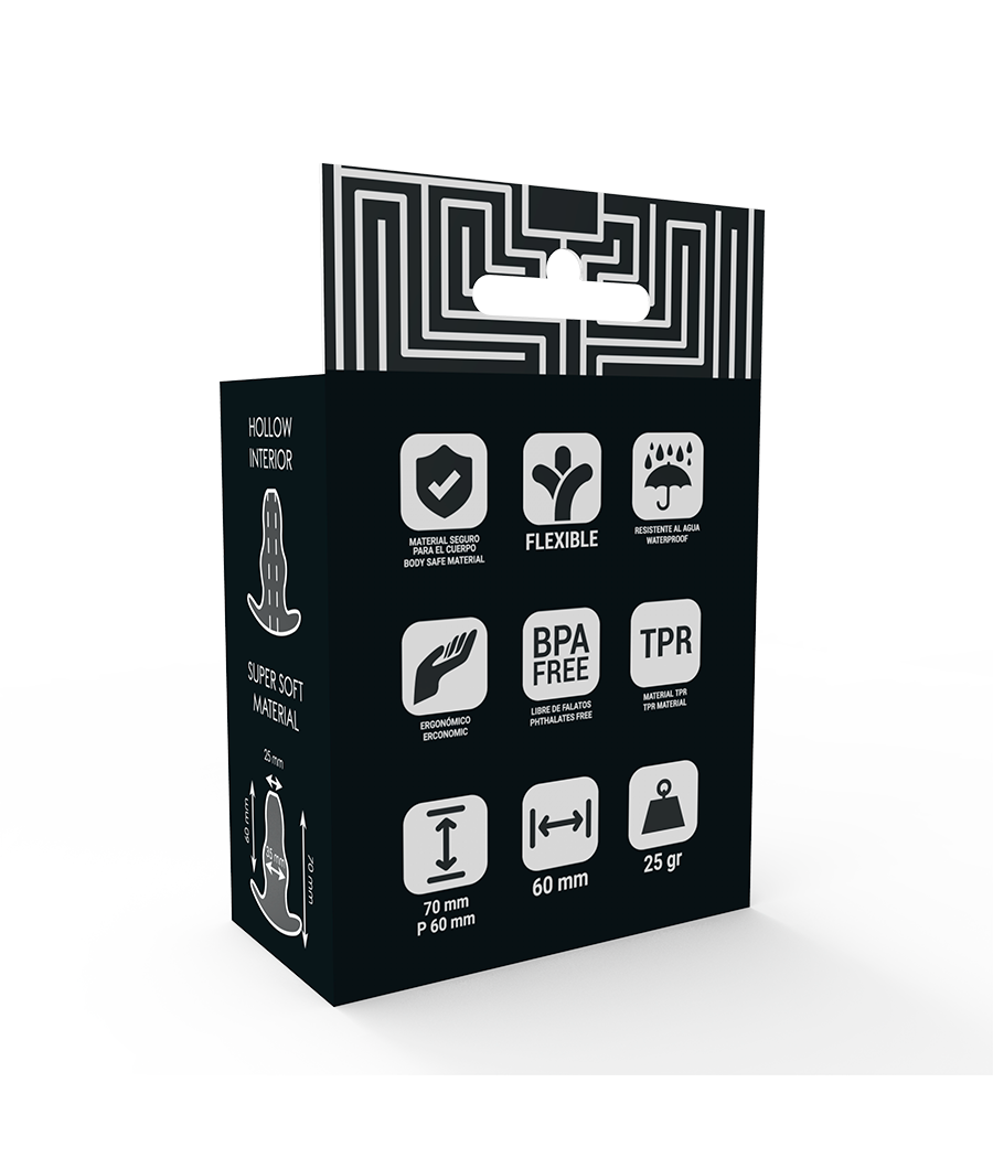 ADDICTED TOYS - DILATADOR ANAL PEQUEÑO 7 CM - TRANSPARENTE