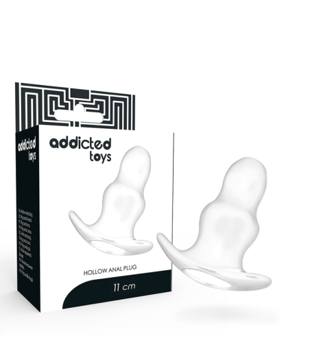 ADDICTED TOYS - DILATADOR ANAL MÉDIO 11 CM - TRANSPARENTE