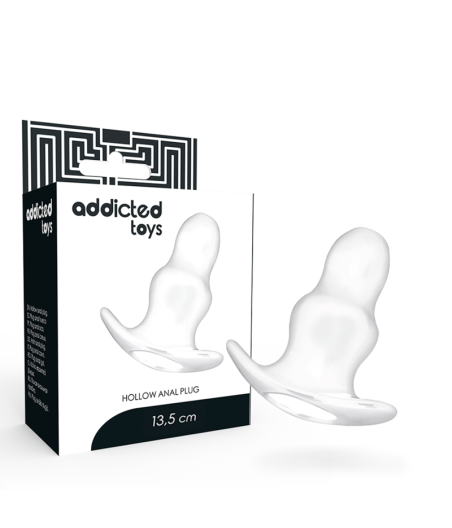 ADDICTED TOYS - DILATATORE ANALE GRANDE 13 CM - TRASPARENTE