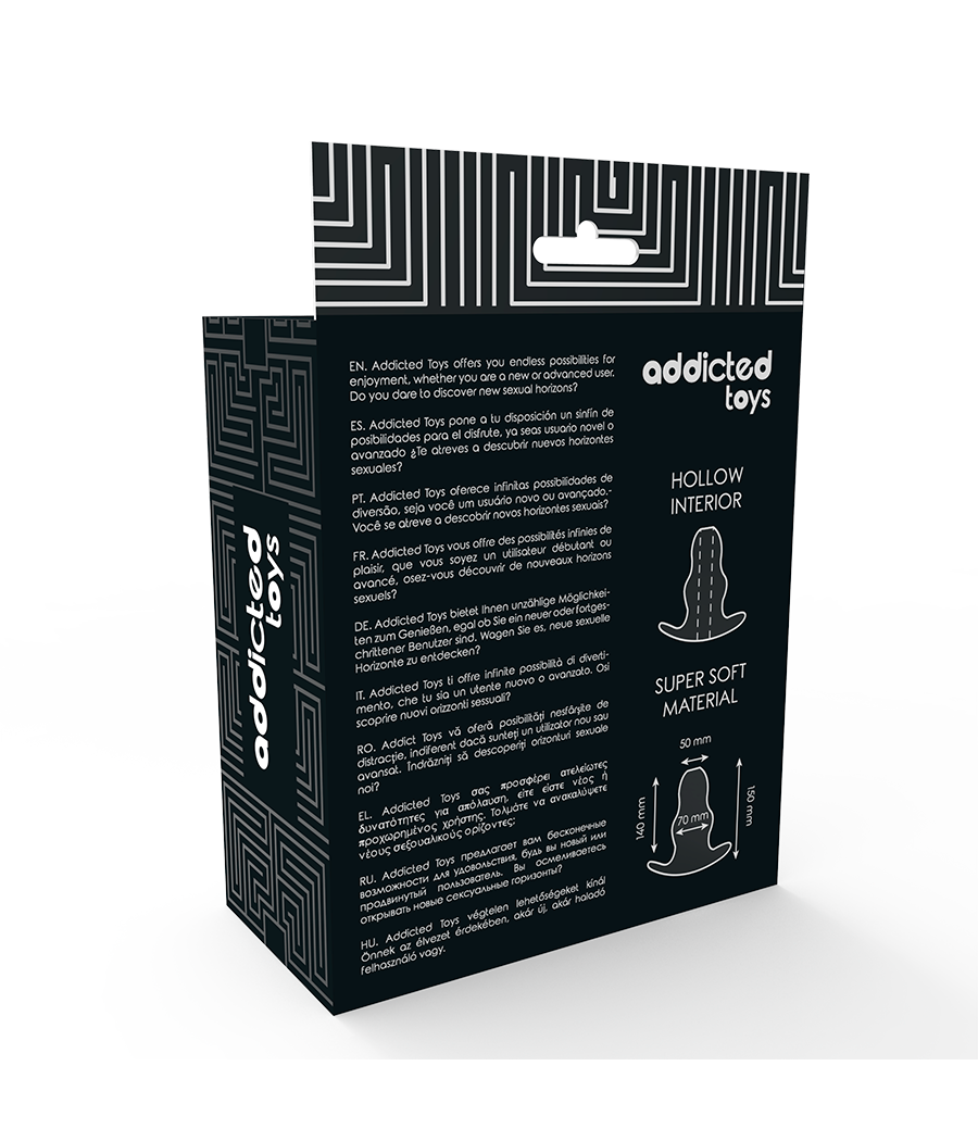 ADDICTED TOYS - GRAND DILATATEUR ANAL 15 CM - TRANSPARENT