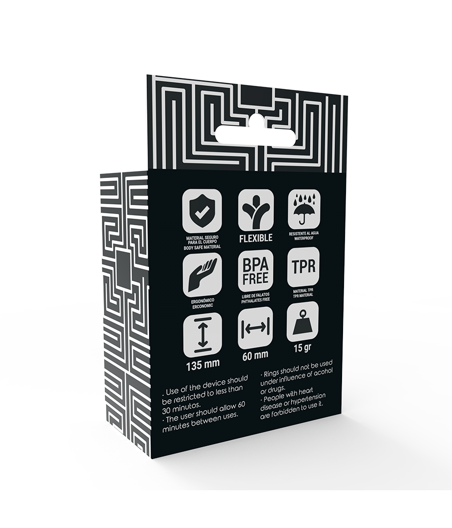 ADDICTED TOYS - RINGS SET FOR PENIS TRANSPARENT