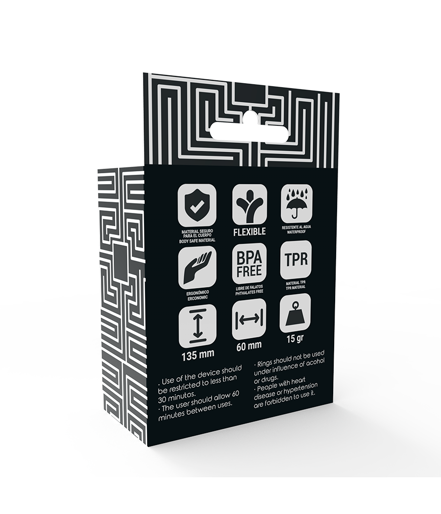 ADDICTED TOYS - C-RING SET CLEAR