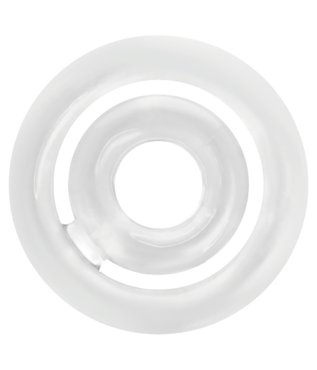 ADDICTED TOYS - POTENZ SET ANILLOS PENE CLEAR