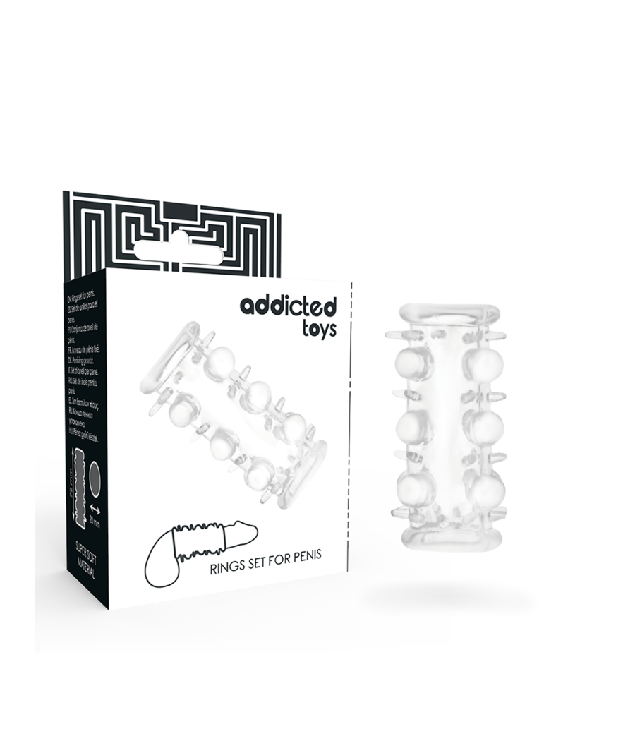 ADDICTED TOYS - MANCHON PÉNIS CLAIR