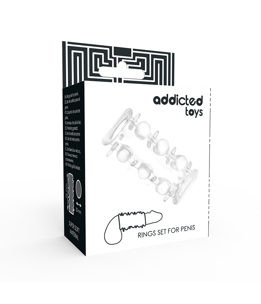 ADDICTED TOYS - MANICOTTO PER PENE TRASPARENTE