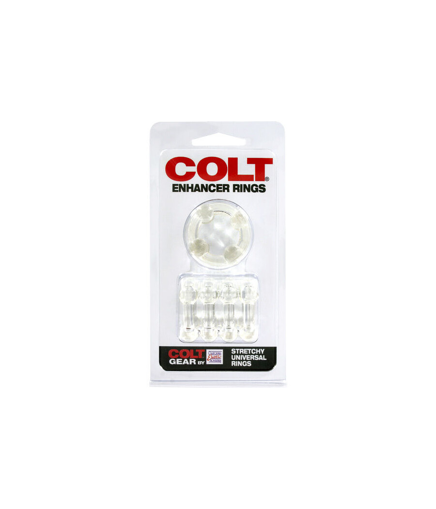 CALEXOTICS - COLT ENHANCER RINGS ANILLOS PARA EL PENE TRANSPARENTES
