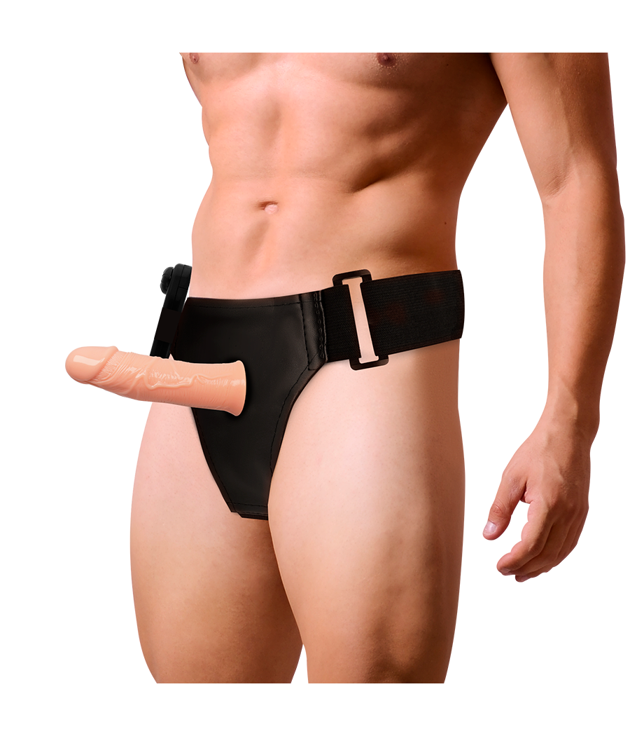HARNESS ATTRACTION - GREGORY HOLLOW RNES MIT VIBRATOR 16.5 CM -O- 4.3 CM