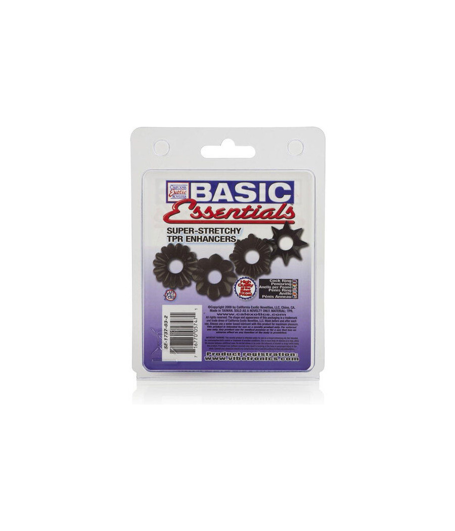 CALEXOTICS - PAQUET DE 4 ESSENTIELS DE BASE