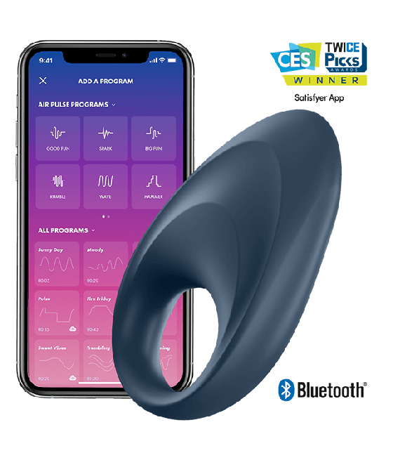 SATISFYER - MIGHTY ONE RING VIBRATOR APP