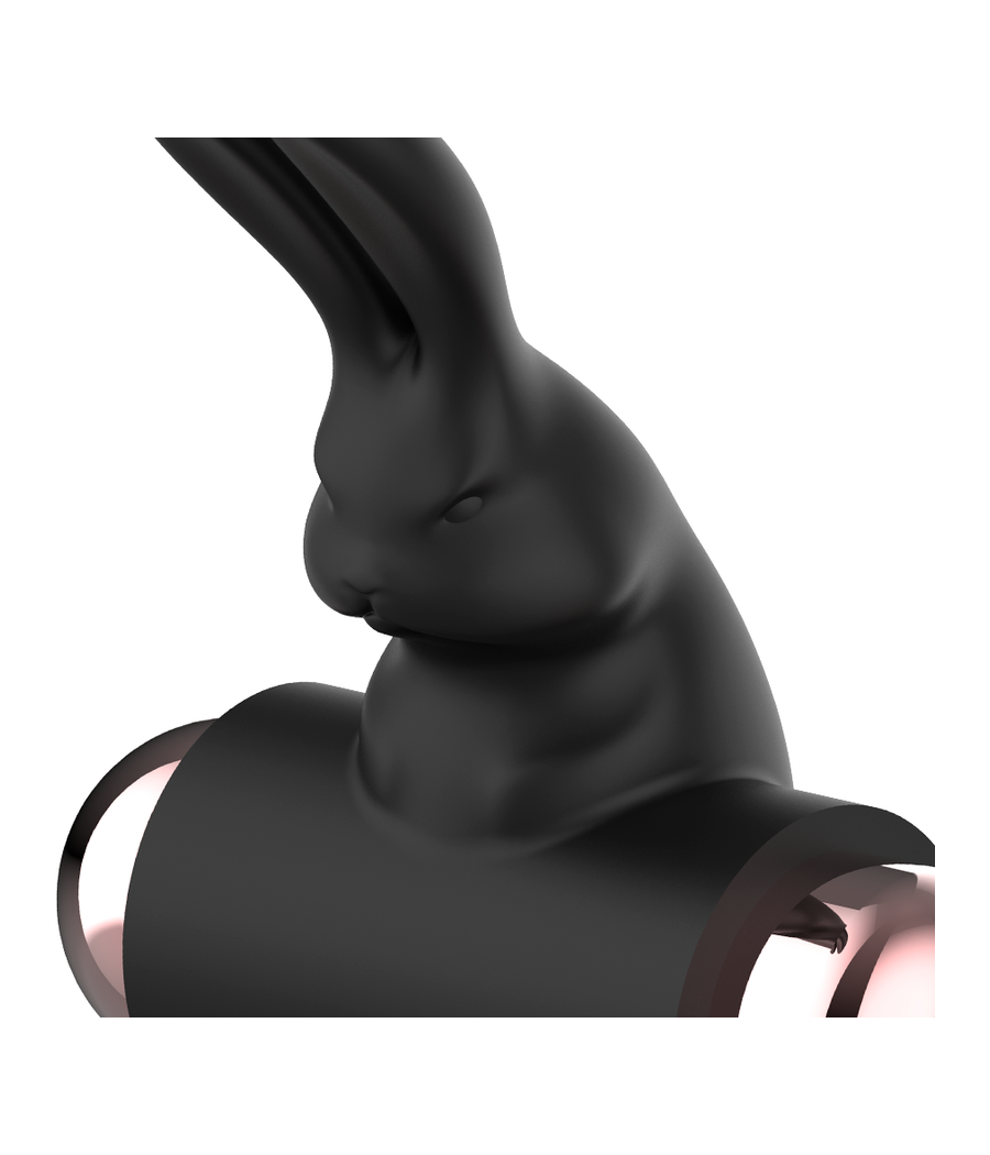 COQUETTE CHIC DESIRE - COCKRING MIT VIBRATOR SCHWARZ/ GOLD