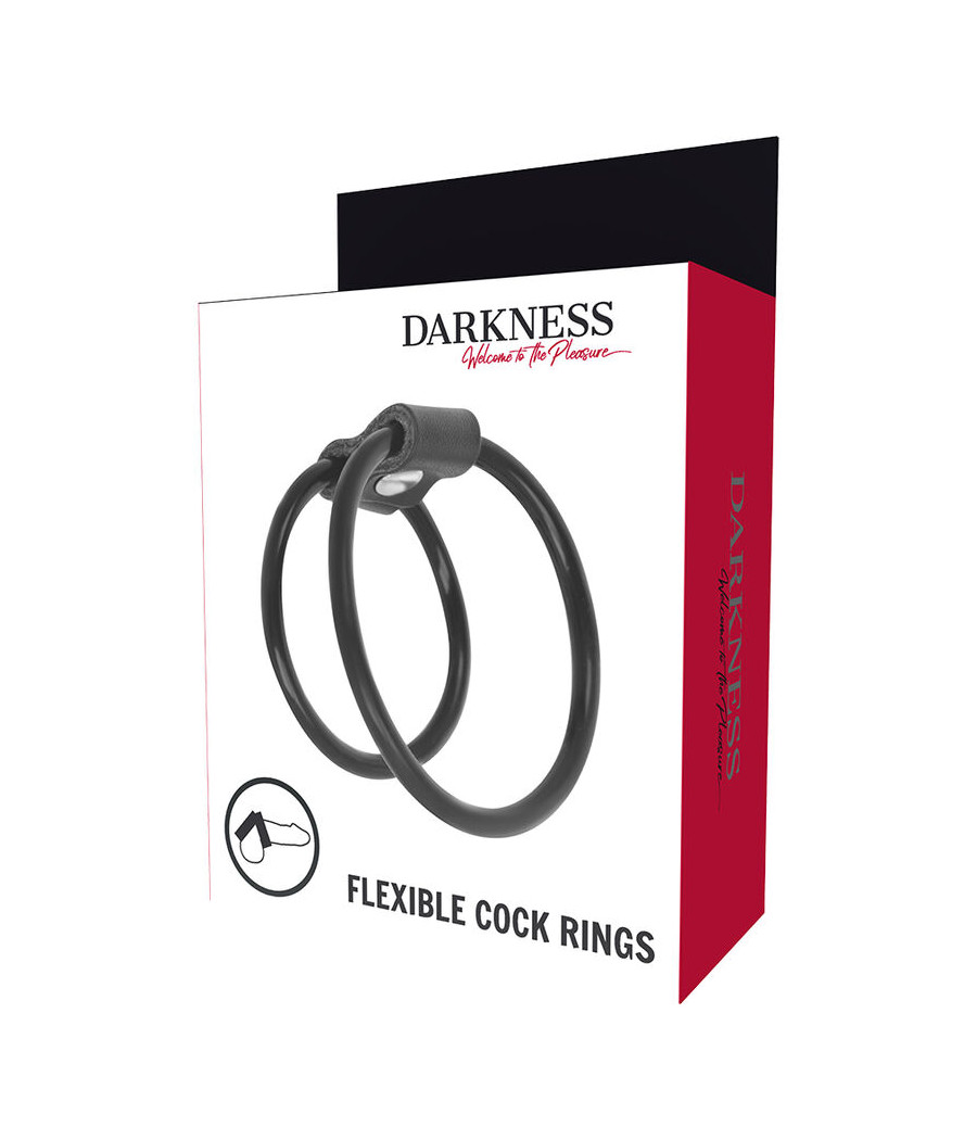 DARKNESS - ANÉIS DE PÉNIS DUO DE MELHORAO.