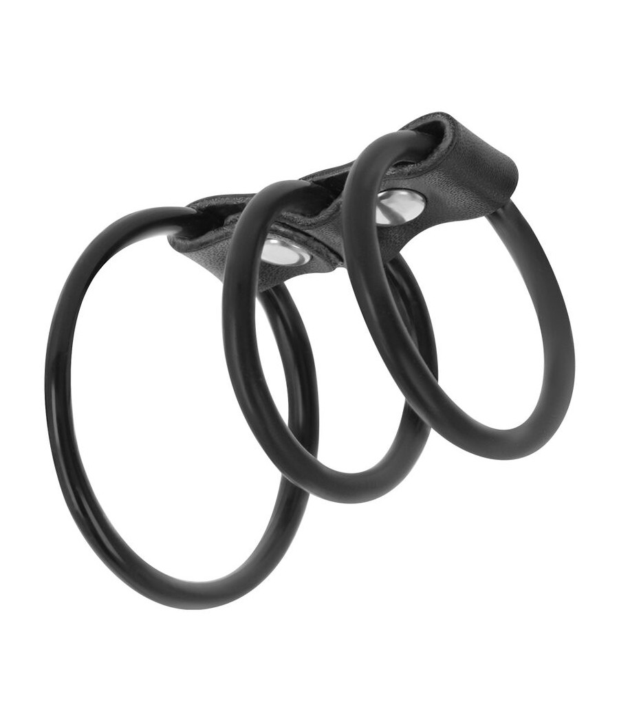 DARKNESS - SET DE 3 ANILLAS PENE FLEXIBLE