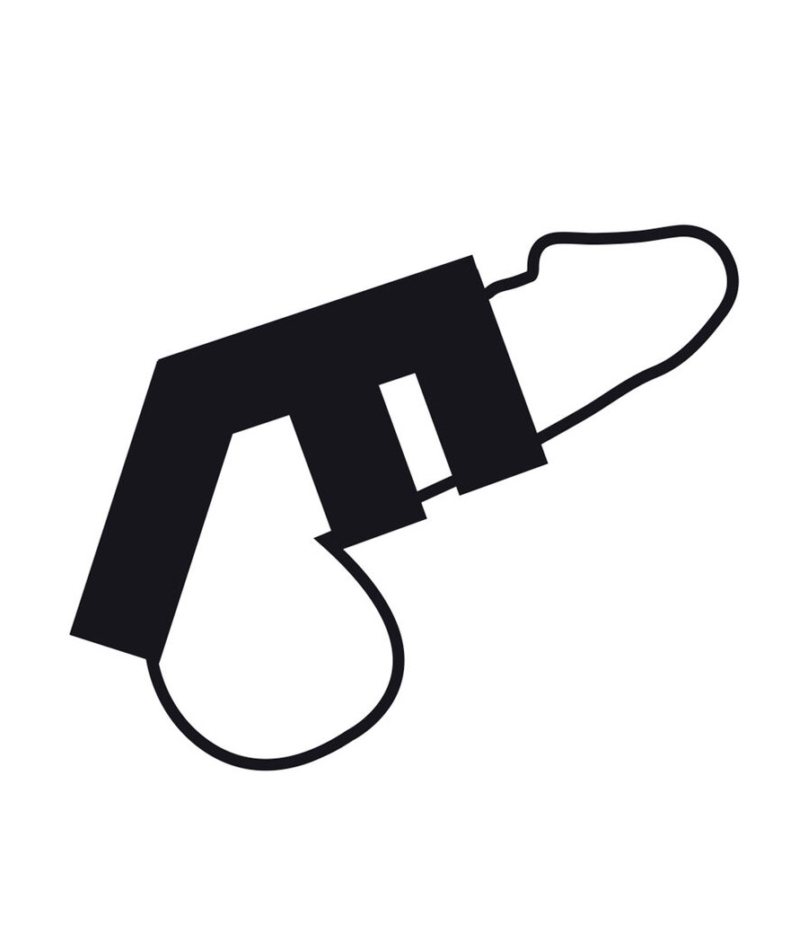 DARKNESS - ADJUSTABLE LEATHER DOUBLE PENIS AND TESTICLE RING