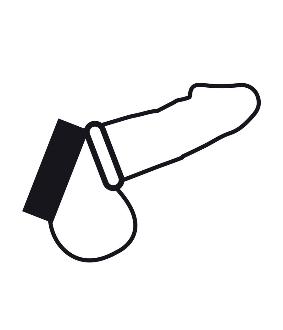 DARKNESS - ANELLO IN METALLO PER PENE E TESTICOLI