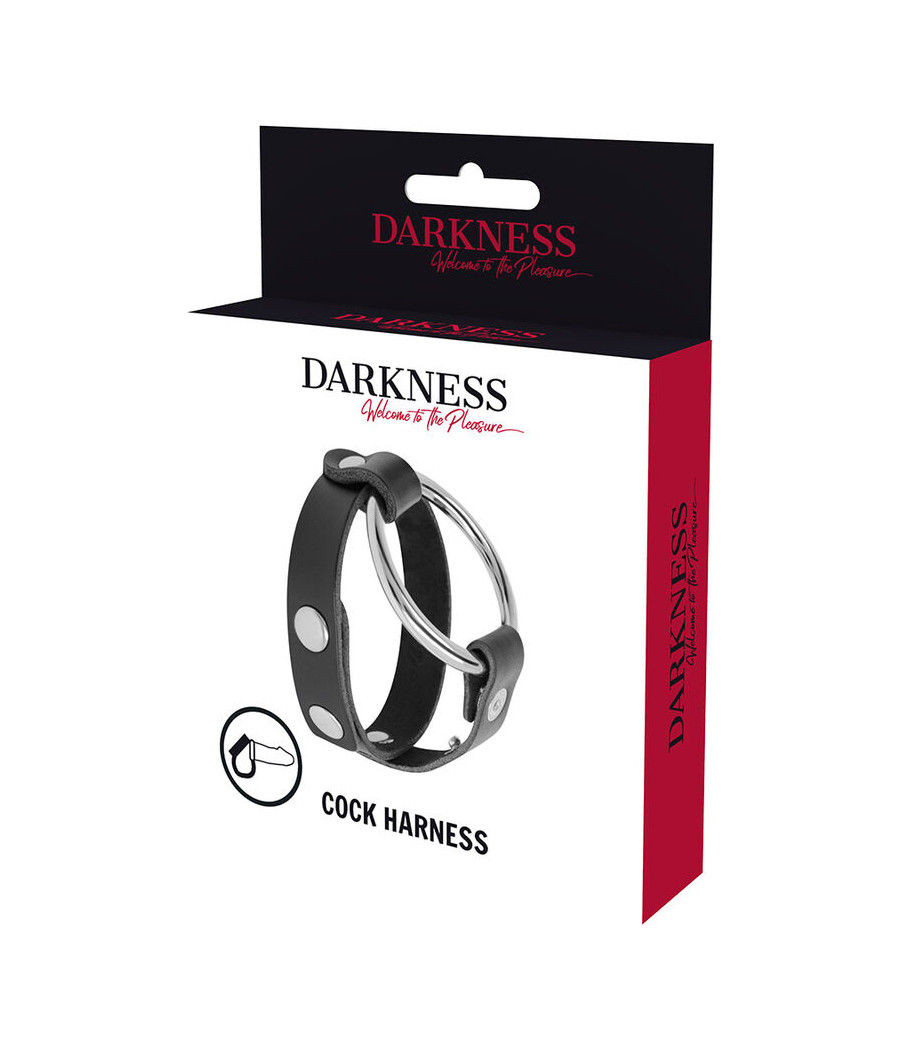 DARKNESS - ANEL DE GALO E TESTÍCULO BDSM