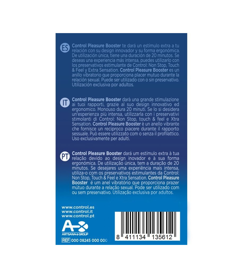 CONTROL - ANEL VIBRATÓRIO PLEASURE VIBES