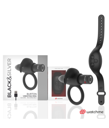 BLACK&SILVER - BURTON CONTROL REMOTO COCKRING WATCHME
