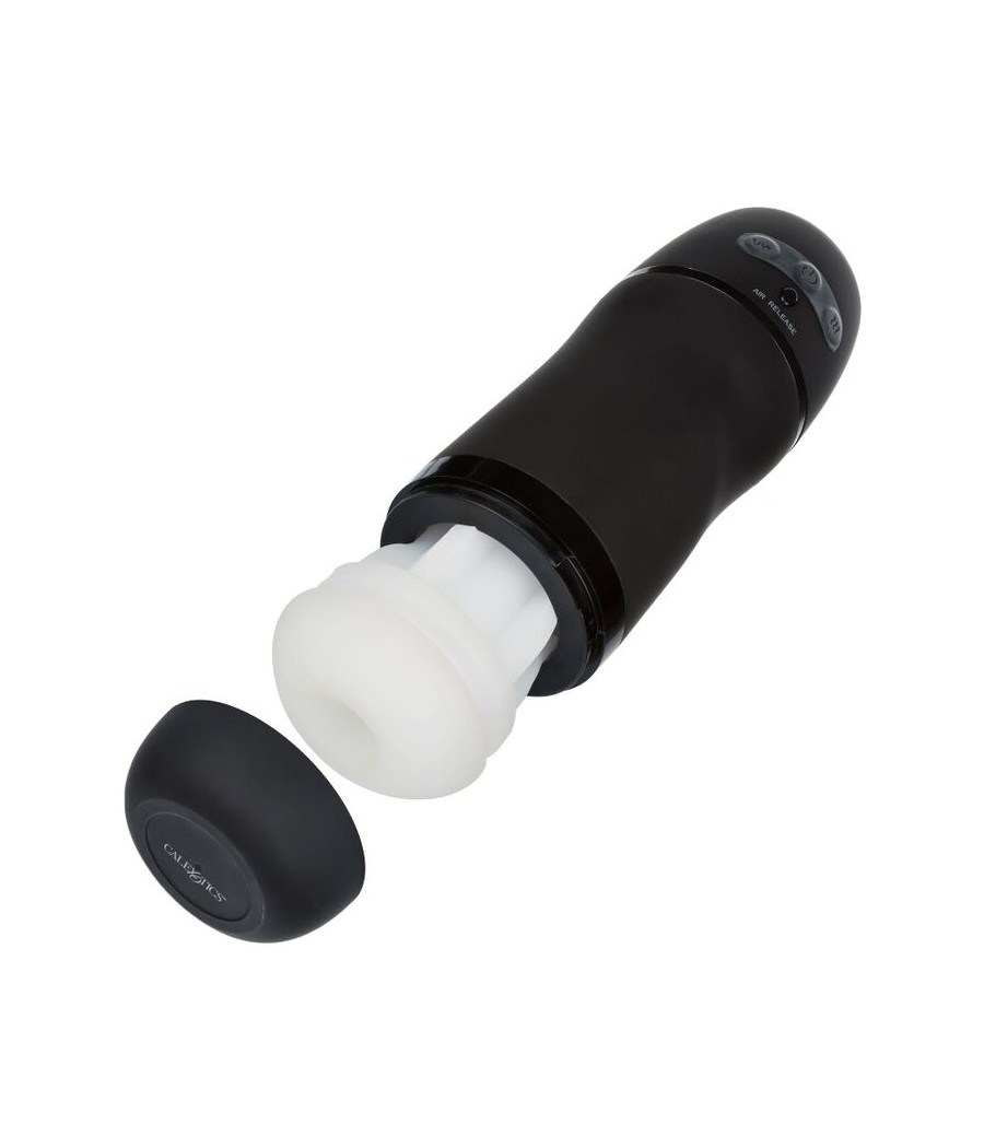 CALEXOTICS - OPTIMUM POWER MASTURBADOR CON VIBRACIÓN Y SUCCIONADOR