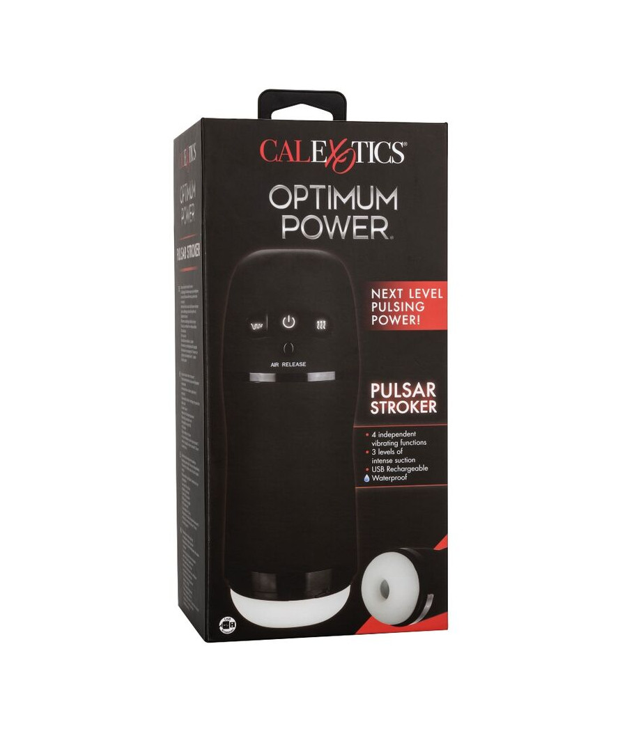 CALEXOTICS - OPTIMUM POWER VIBRATING SUCTION MASTURBATOR