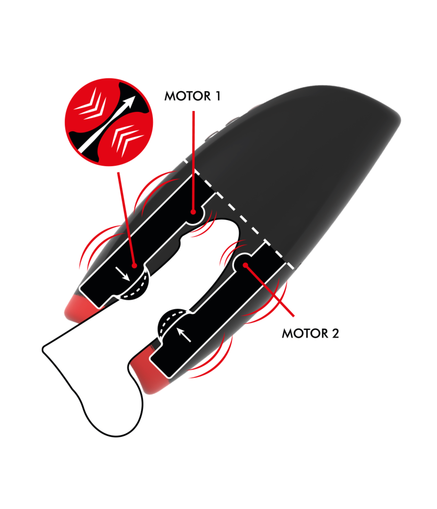JAMYJOB - MASTURBATEUR NOVAX AVEC VIBRATION ET COMPRESSION