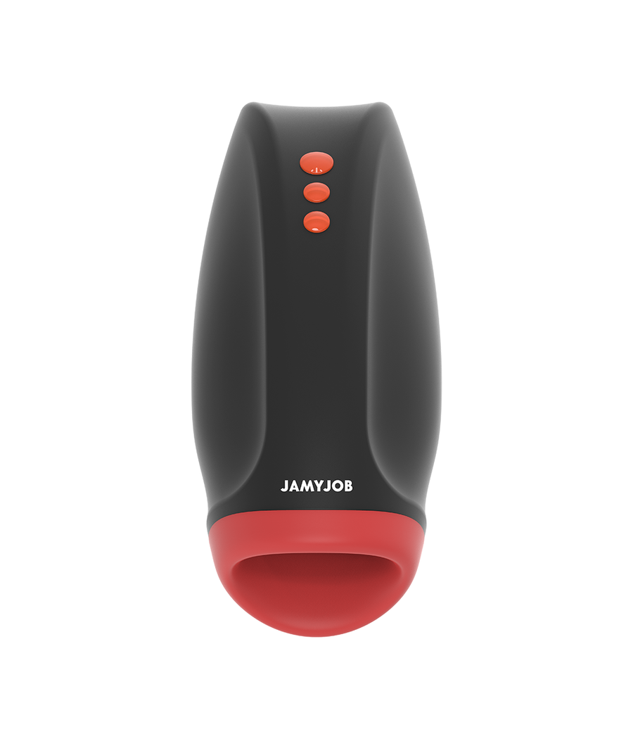 JAMYJOB - MASTURBATEUR NOVAX AVEC VIBRATION ET COMPRESSION