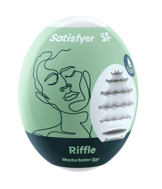 SATISFYER - OVO MASTURBADOR RIFFLE