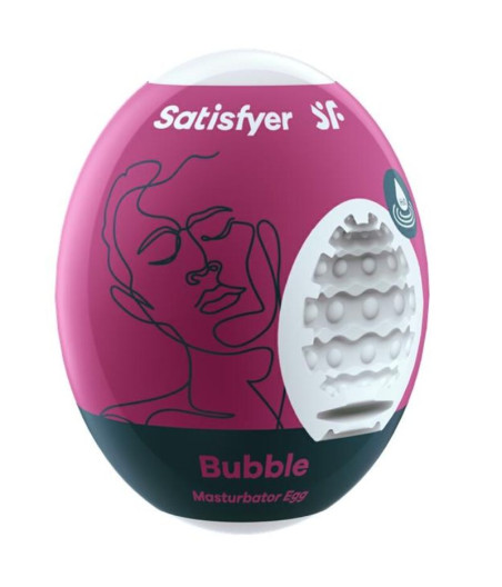 SATISFYER - BUBBLE MASTURBATOR EGG