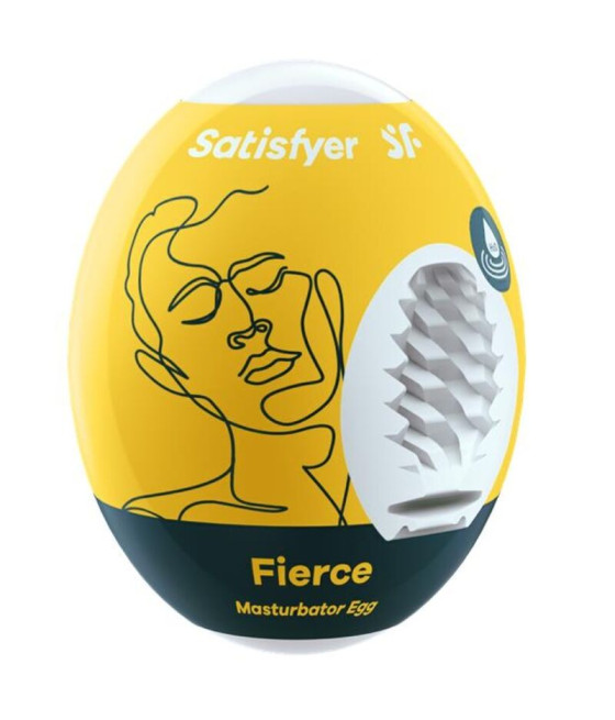 SATISFYER - FIERCE MASTURBATOR EGG