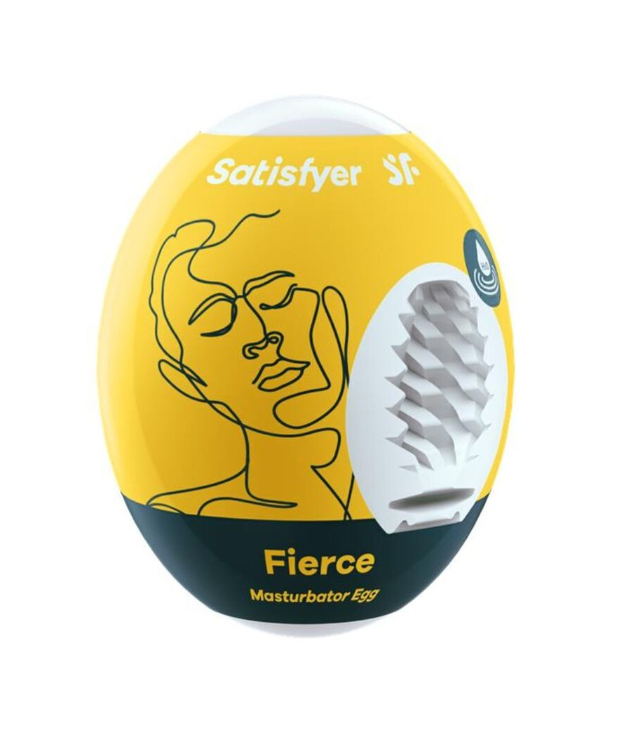 SATISFYER - FIERCE MASTURBATOR EGG