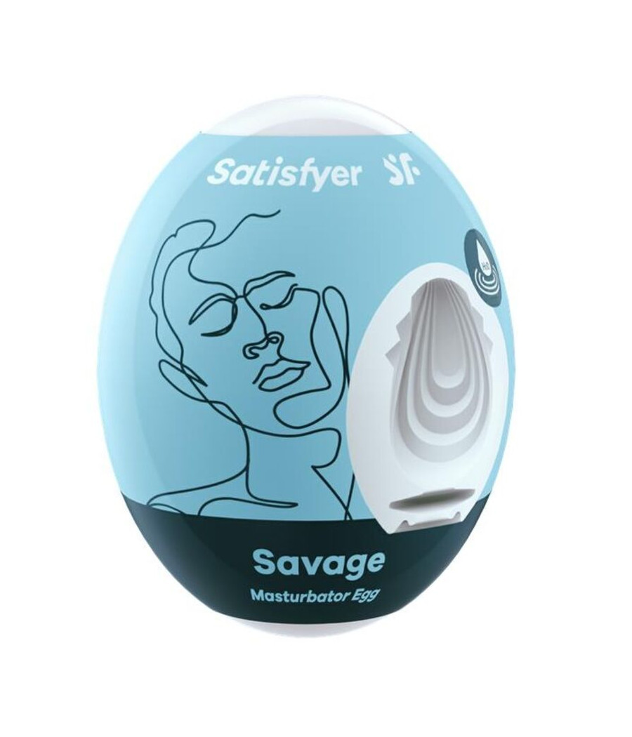 SATISFYER - SAVAGE HUEVO MASTURBADOR