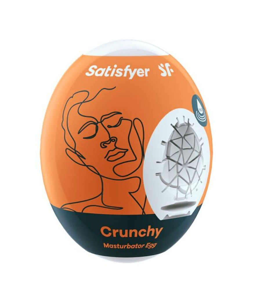 SATISFYER - OEUF MASTURBATEUR CROQUANT