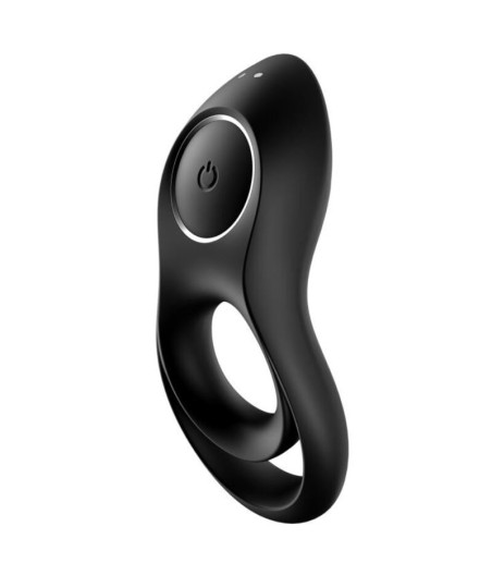 SATISFYER - LEGENDARY DUO RING VIBRATOR BLACK