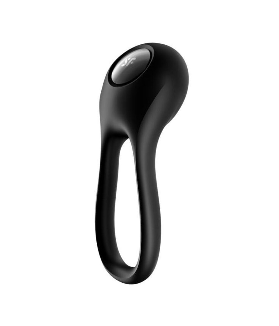 SATISFYER - VIBRATEUR  ANNEAU MAJESTIC DUO NOIR