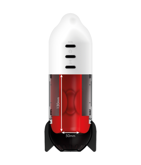 JAMYJOB - ROCKET MASTURBATOR TECNOLOGIA DI COMPRESSIONE MORBIDA E VIBRAZIONE