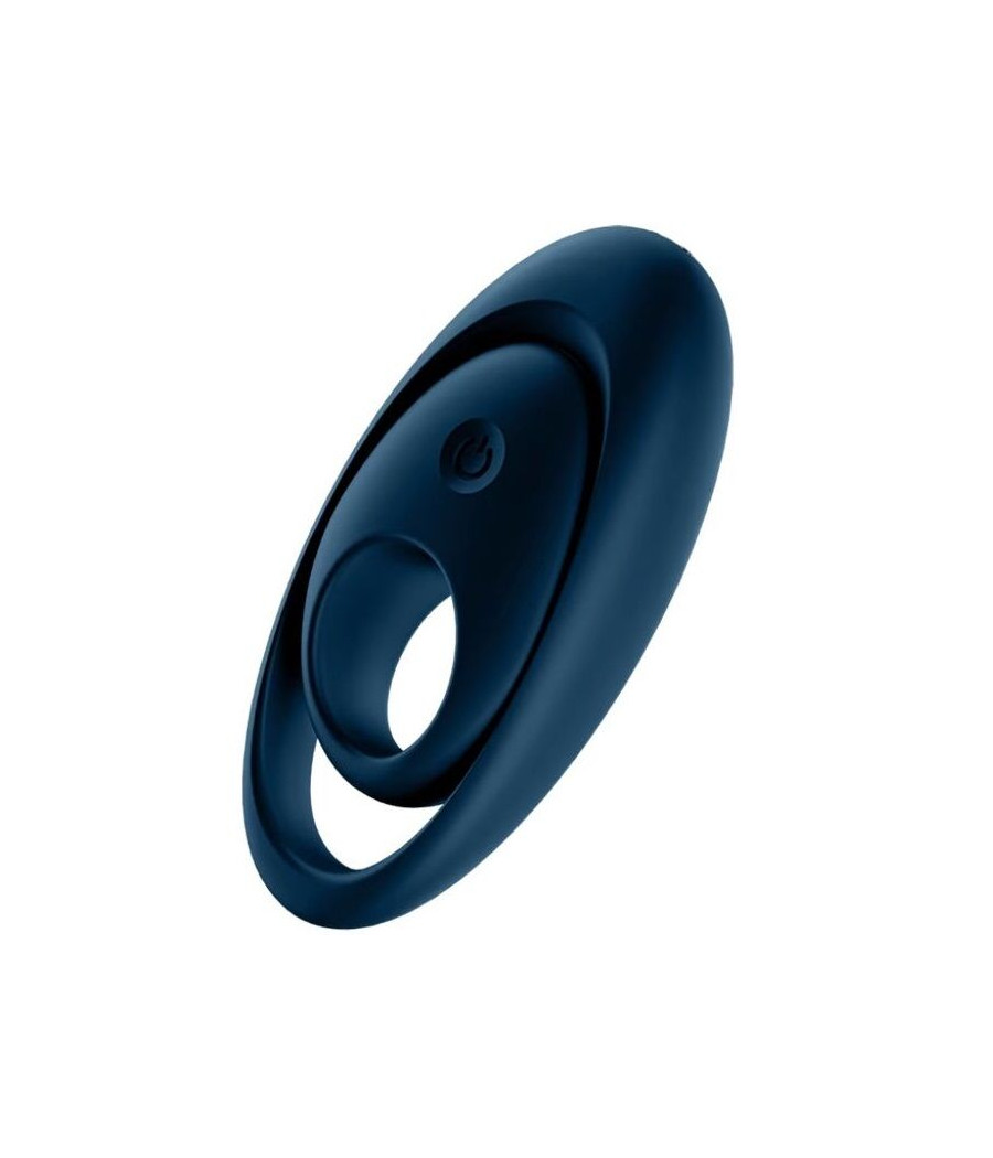 SATISFYER - GLORIOUS DUO RING VIBRATOR BLAU