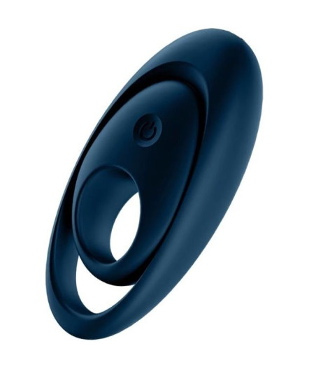 SATISFYER - GLORIOUS DUO ANEL VIBRADOR AZUL