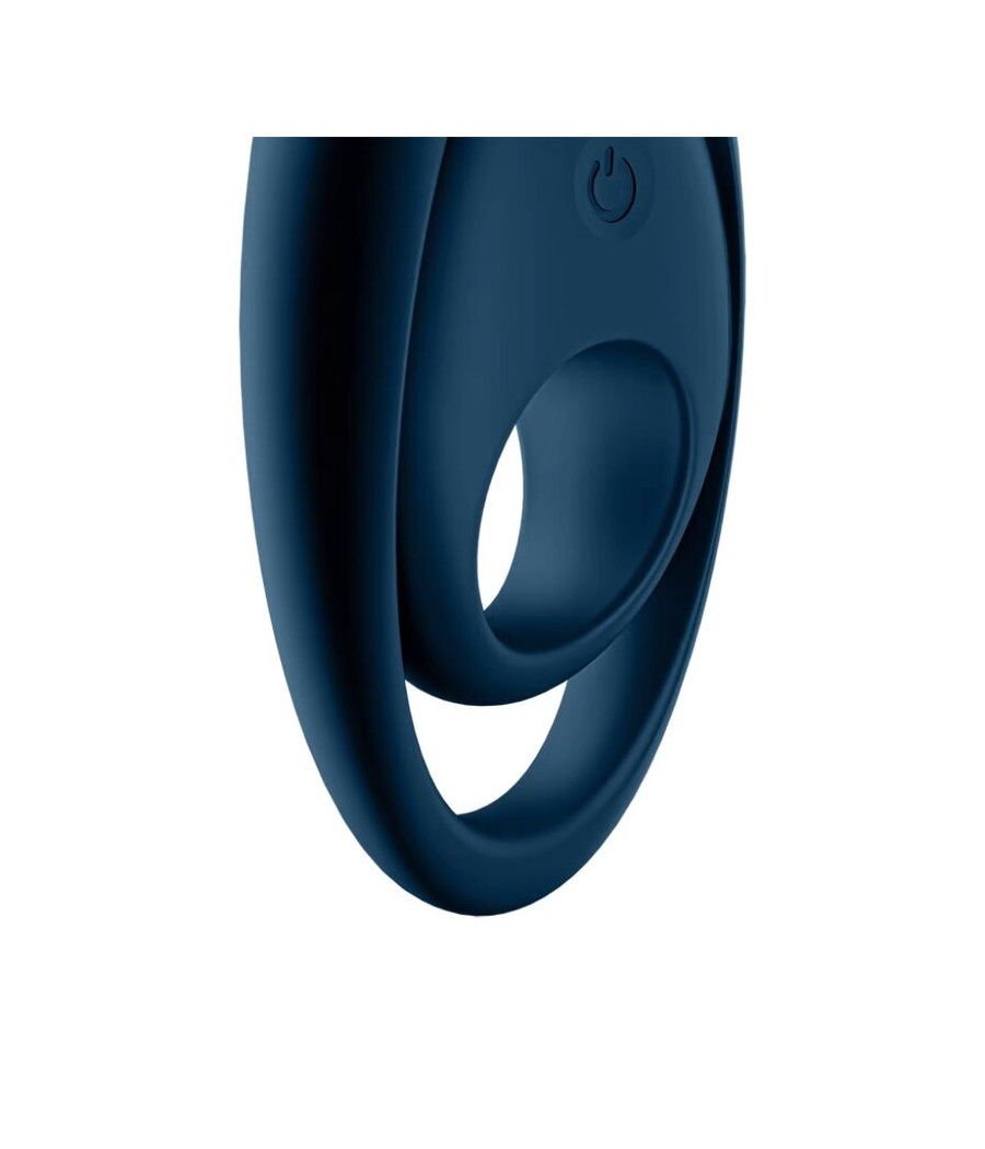 SATISFYER - GLORIOUS DUO RING VIBRATOR BLAU