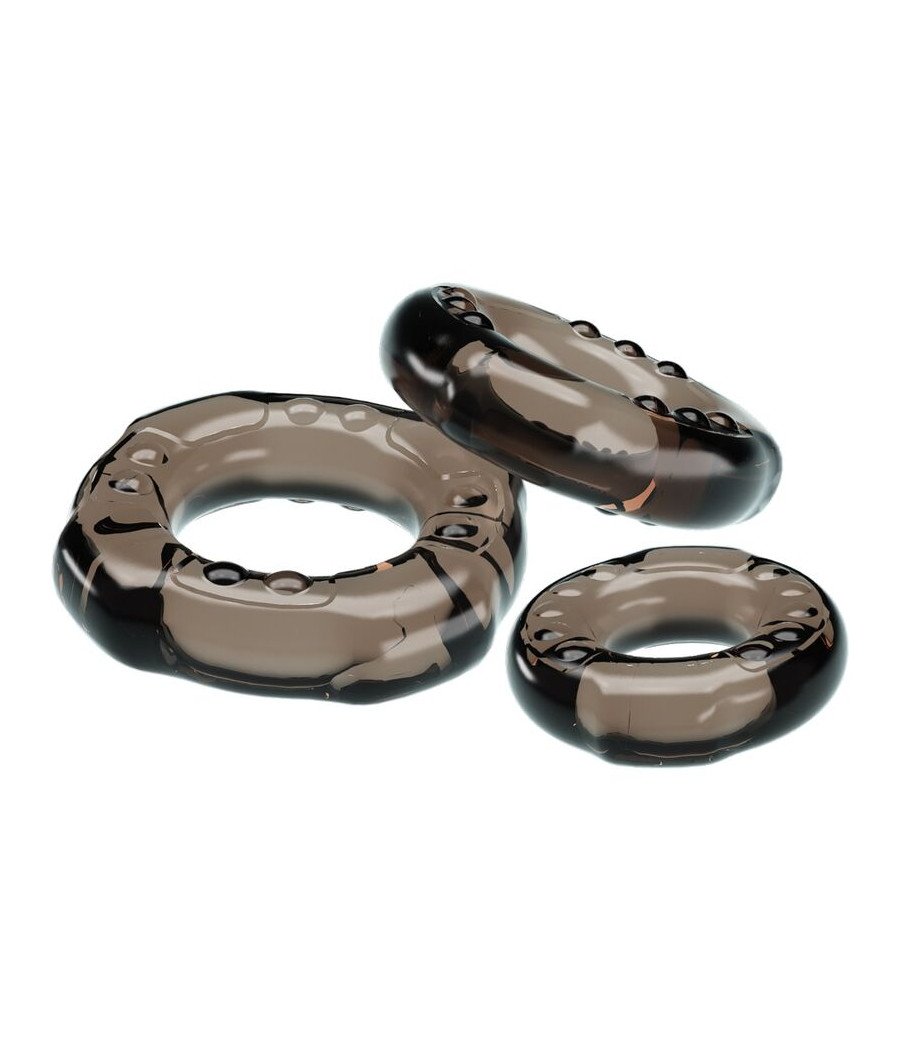 BAILE - COCK RINGS YVONNE SET 3 PENIS RINGS