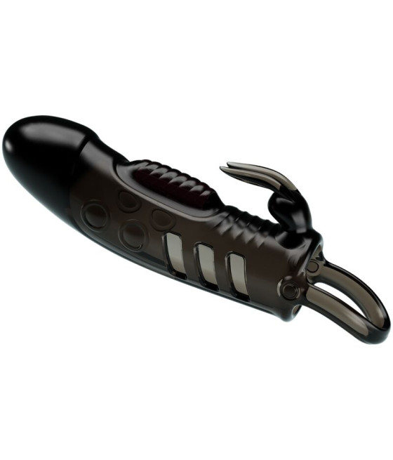 PRETTY LOVE - SLOANE RABBIT PENIS SHEATH BLACK