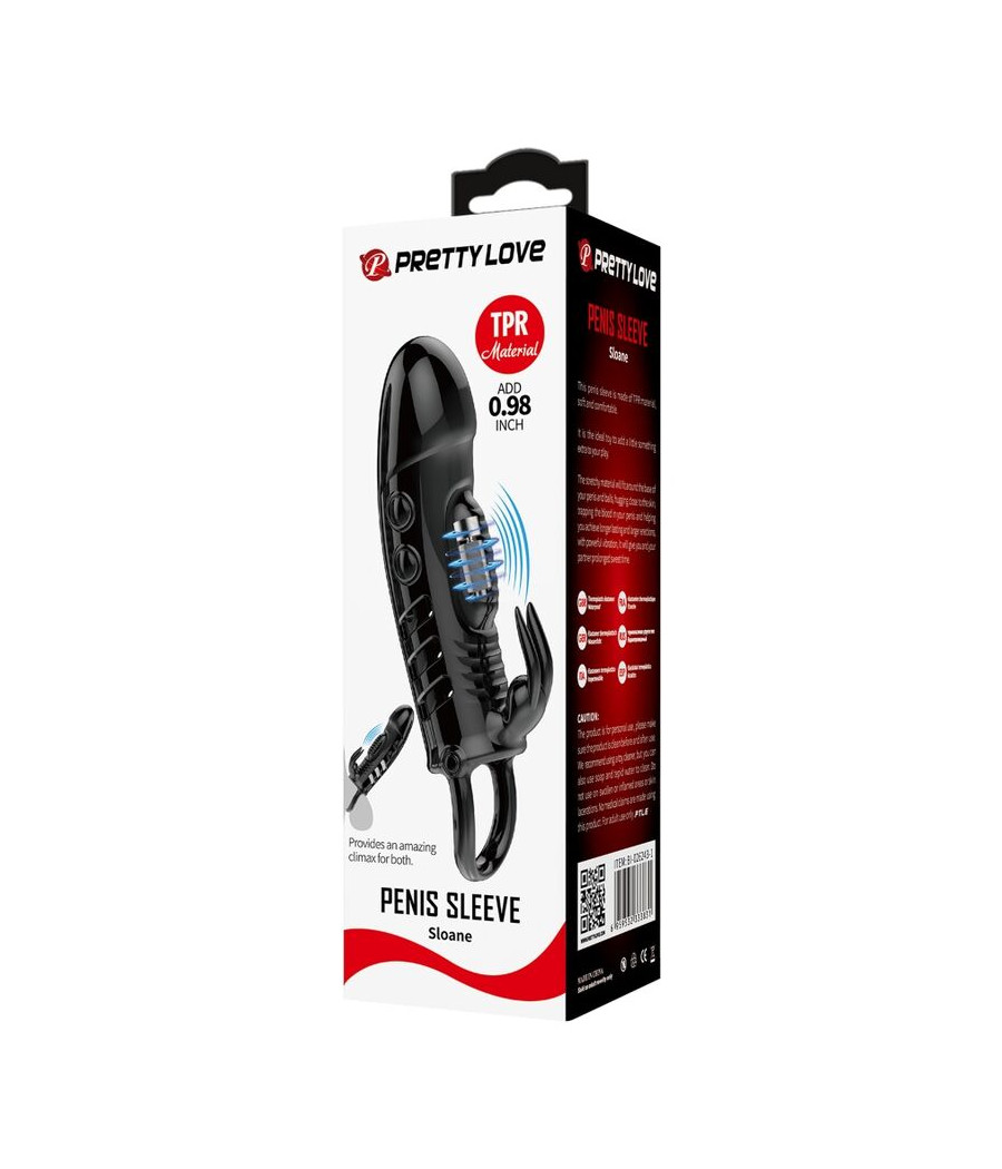 PRETTY LOVE - BAINHA PARA PÊNIS SLOANE COELHO PRETA