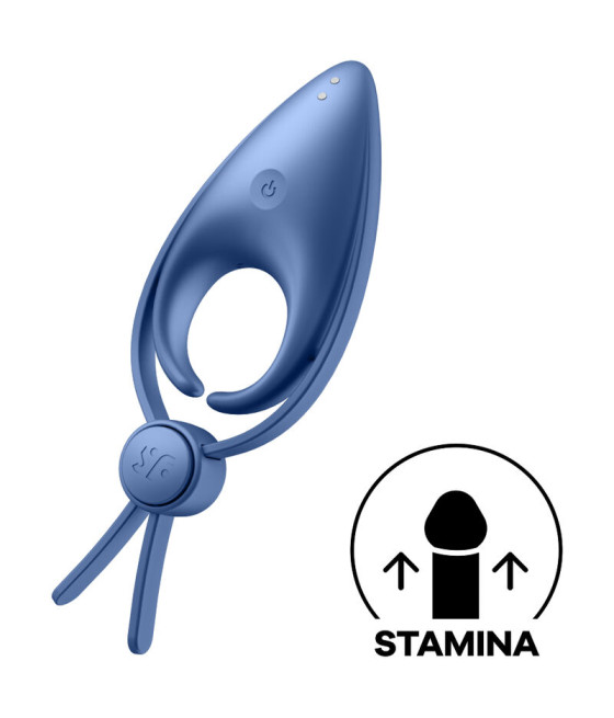 SATISFYER - SNIPER RINGVIBRATOR BLAU