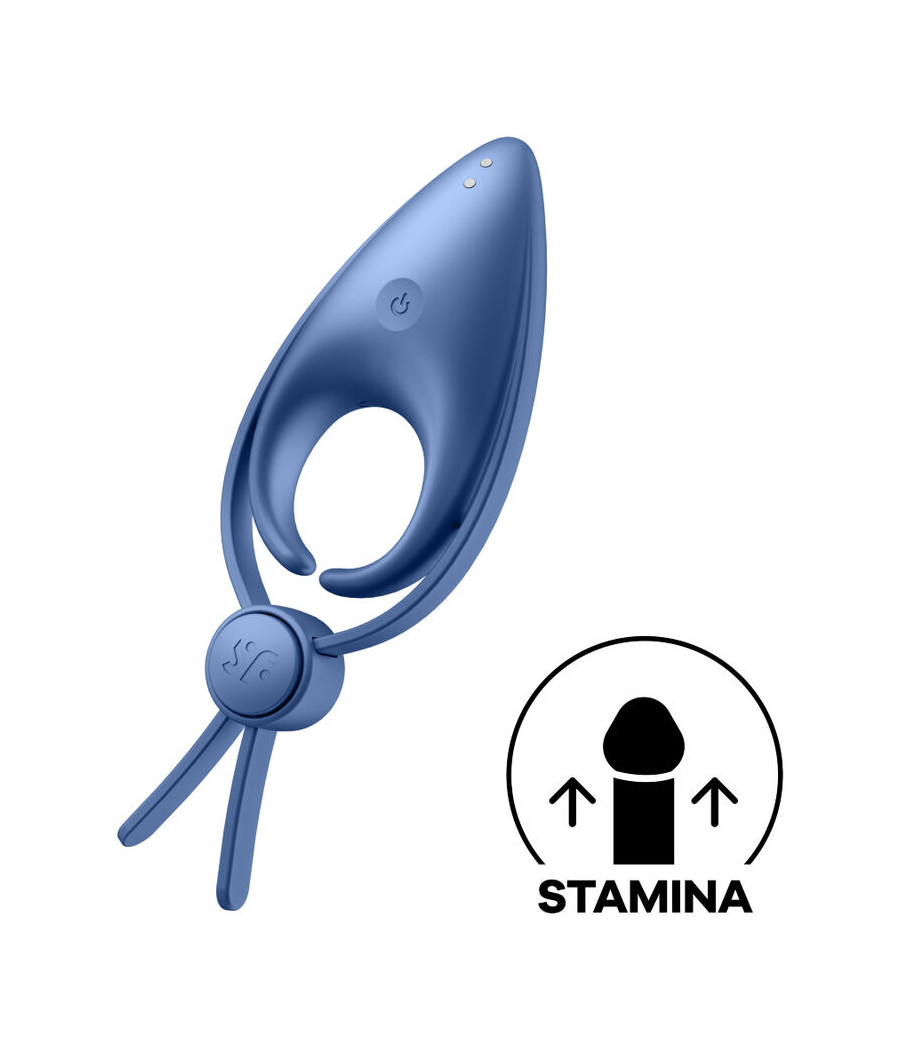 SATISFYER - SNIPER RING VIBRATOR BLUE