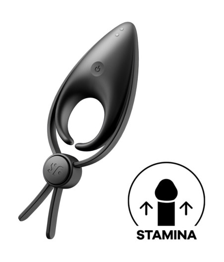 SATISFYER - VIBRADOR SNIPER RING PRETO