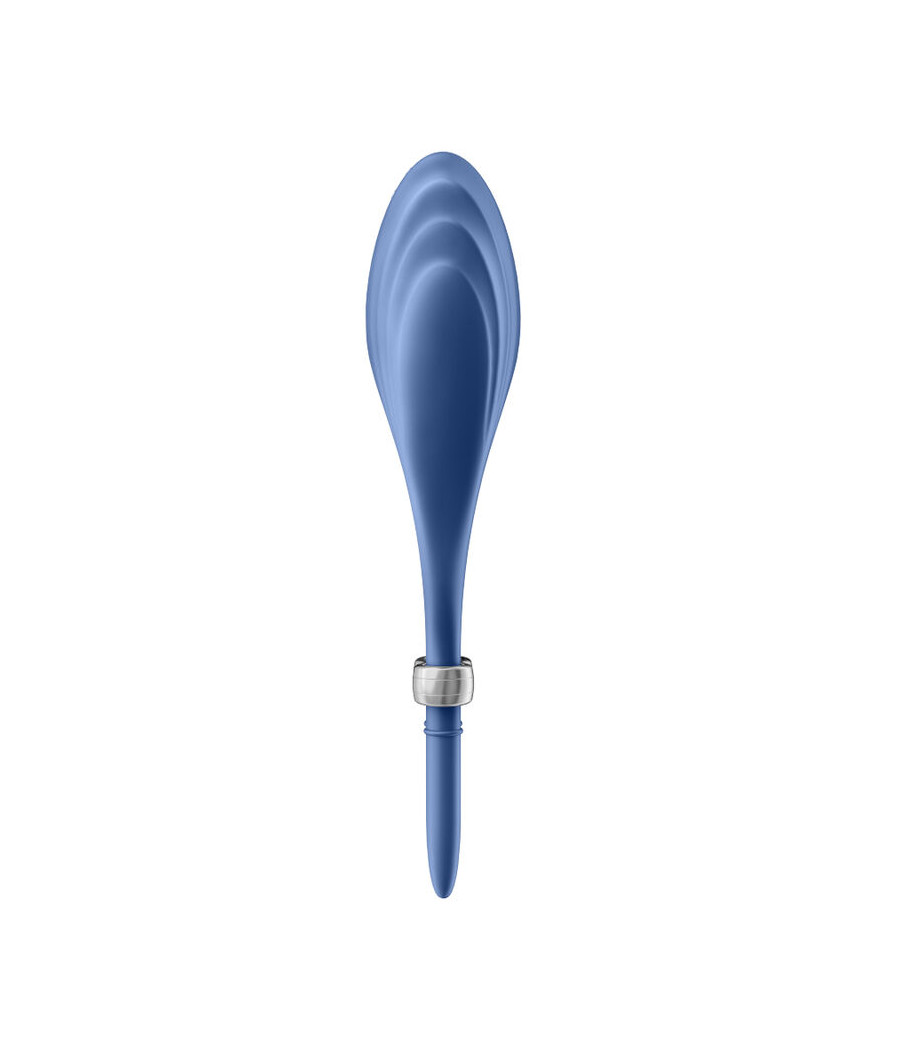 SATISFYER - DUELIST ANILLO VIBRADOR AZUL