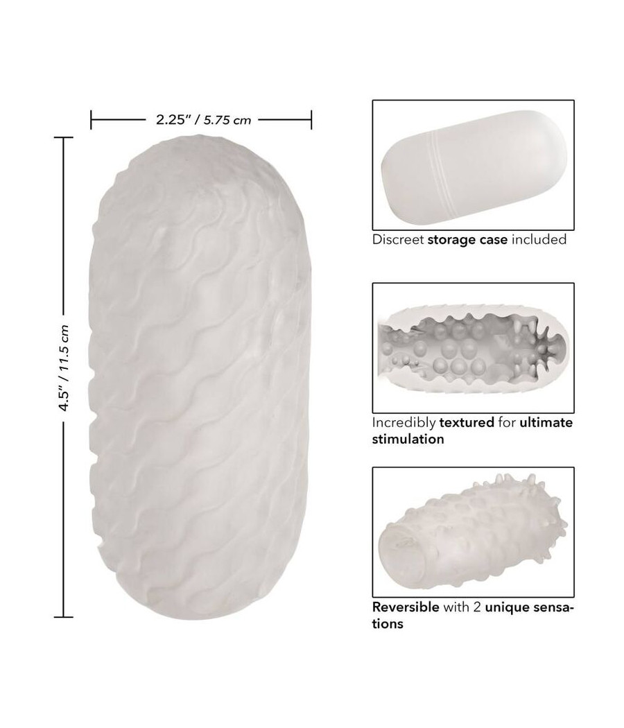 CALEXOTICS - REVERSÍVEL NUBBY STROKER