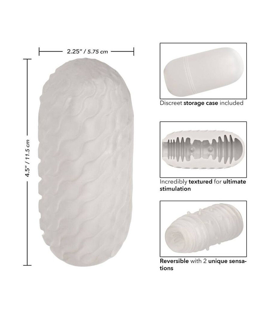 CALEXOTICS - REVERSIBLE RIBBED STROKER
